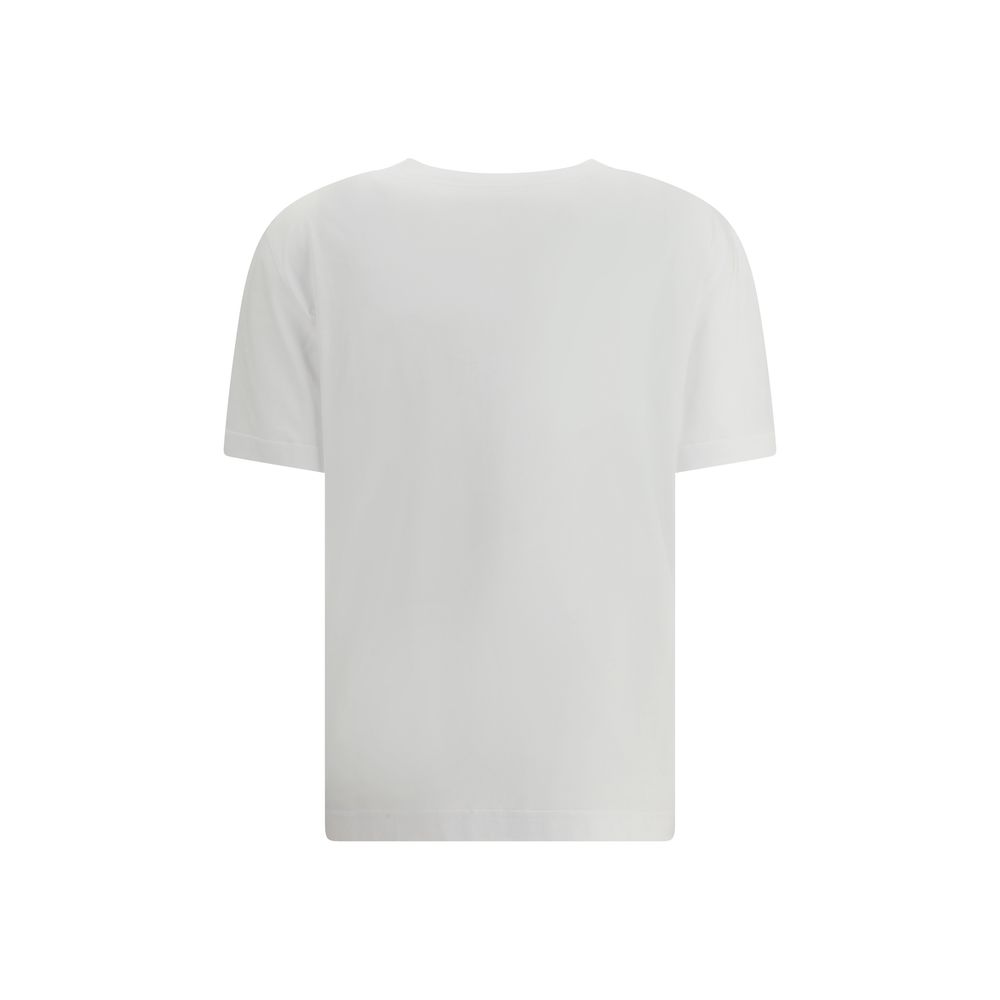 Dolce & Gabbana White Cotton T-Shirt
