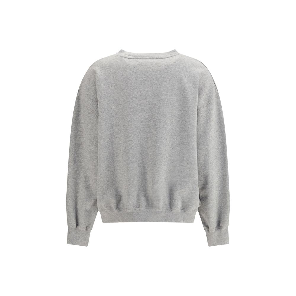 Ganni Gray Cotton Sweatshirt
