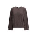 Brunello Cucinelli Brown Cashmere Cashmere Sweater