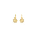Versace Gold Brass Earrings