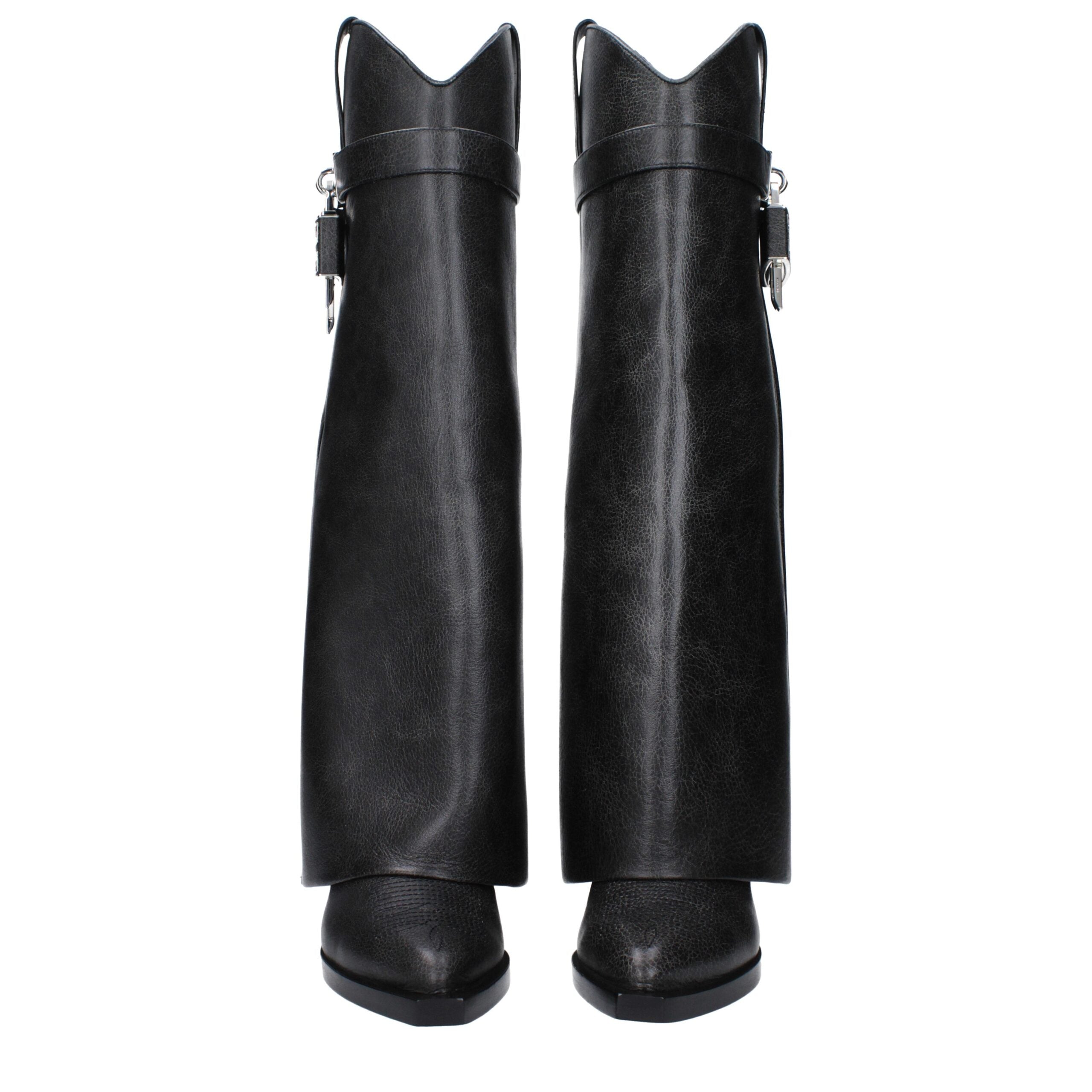 Givenchy Black Leather Boots