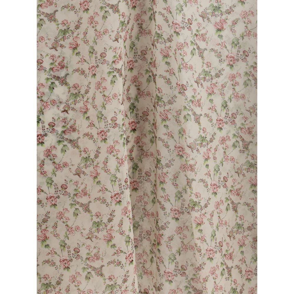 Kristina Ti Multicolor Silk Pattern Shirt