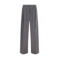 Cruna Gray Polyester Casual Pants