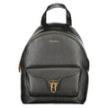 Coccinelle Black Leather Women Backpack