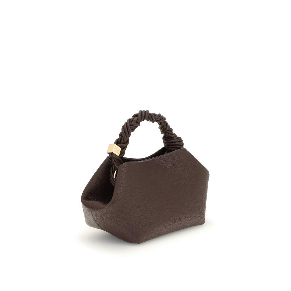 Ganni Brown Recycled Polyester Handbag