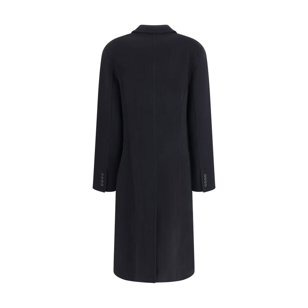 Tory Burch Black Wool Coat
