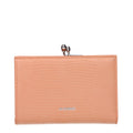 Jil Sander Pink Leather Wallet