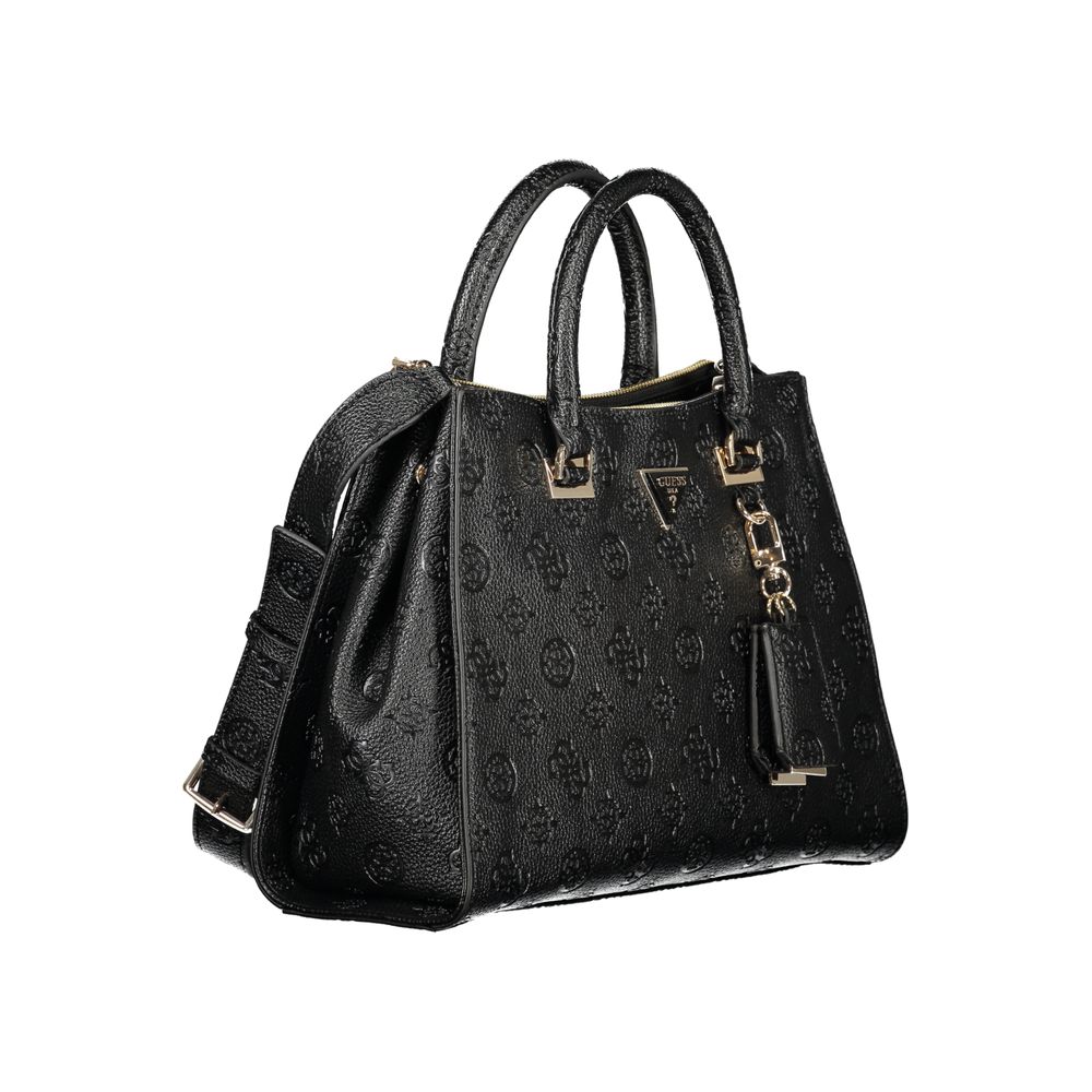 Guess Jeans Black Polyurethane Women's Handbag