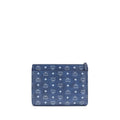 MCM Blue Polyethylene Clutch Bag