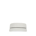 Brunello Cucinelli White Polyester Cap (Baseball Hat)
