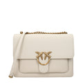 PINKO Beige Leather Crossbody Bag