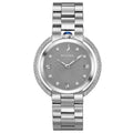 Bulova Gray Stainless Steel Dress Watch