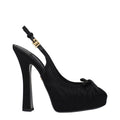 Dolce & Gabbana Black Satin Pumps