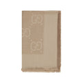 Gucci Brown Wool Scarf