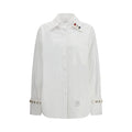 Thom Browne White Cotton Dress Shirt