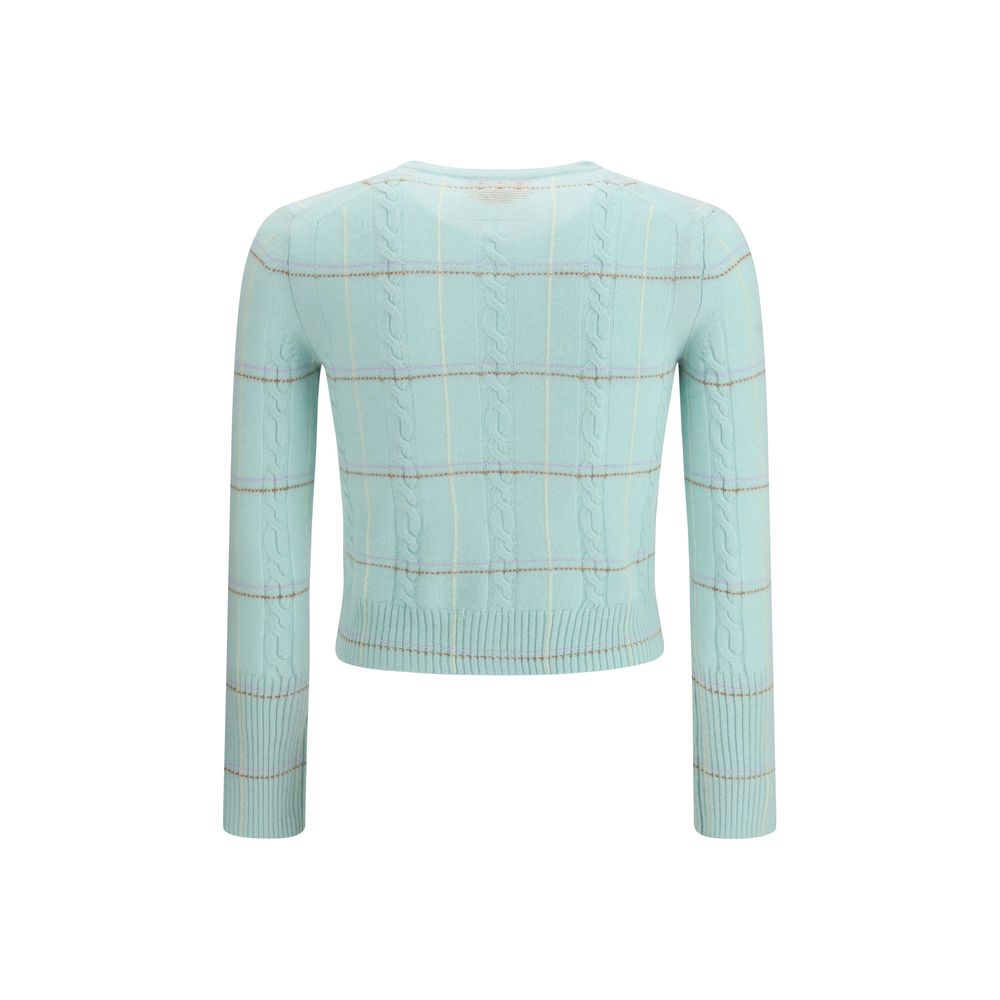 Guest in Residence Light Blue Cashmere Cardigan