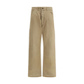 Margiela Beige Cotton Cargo Pants