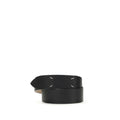 Margiela Black Calf Leather Bos Taurus Regular Belt
